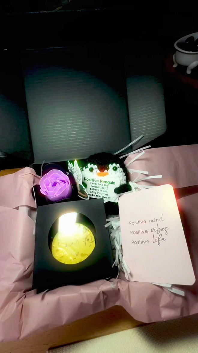 Encouragement Plush Gift Box - A Little Hug When Words Aren't Enough